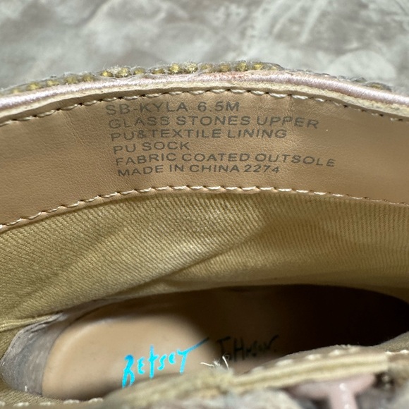 Betsey Johnson Glittering Ankle Booties - Picture 9 of 10